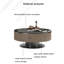 Table basse ronde en pierre micro-cristalline-105839922