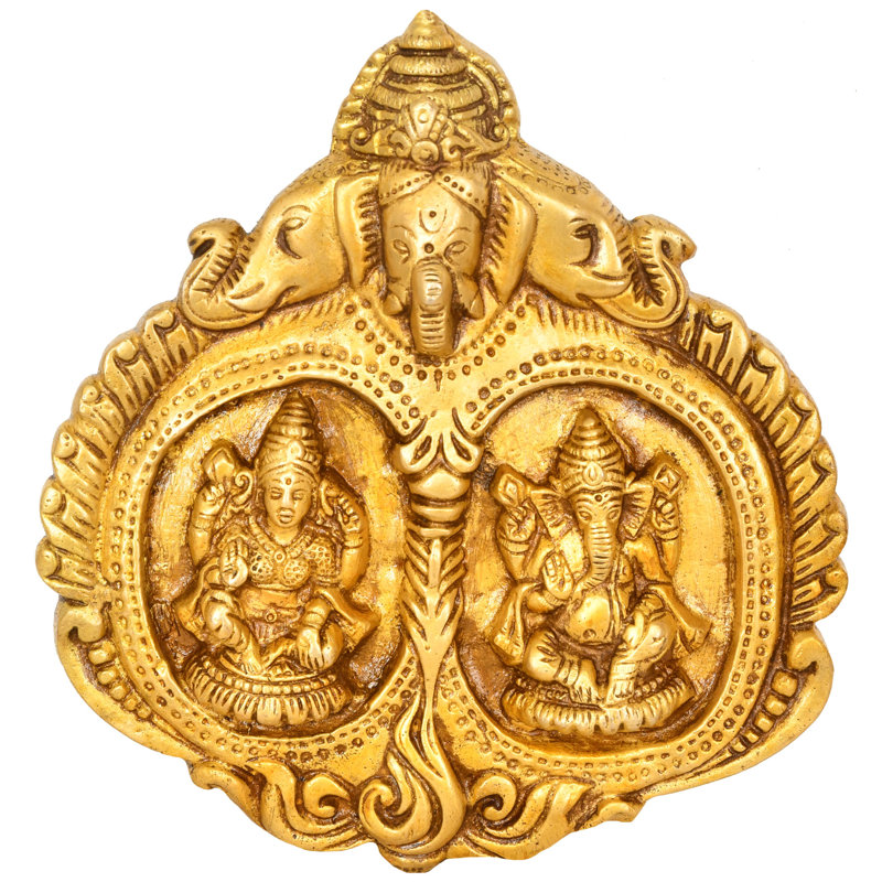 Suspension murale Lakshmi Ganesha
