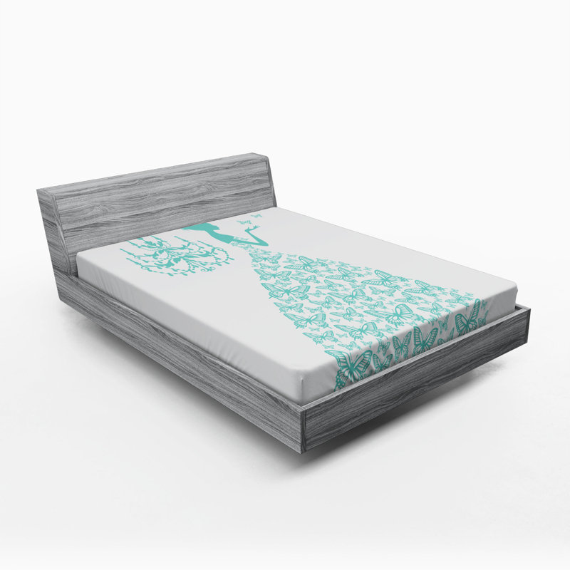 Microfiber Fitted Sheet, Full Fitted Sheet, Green