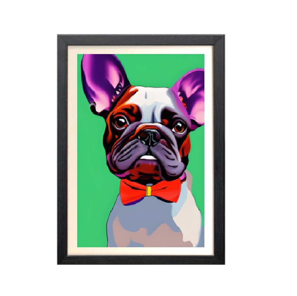 French bulldog hot sale pop art