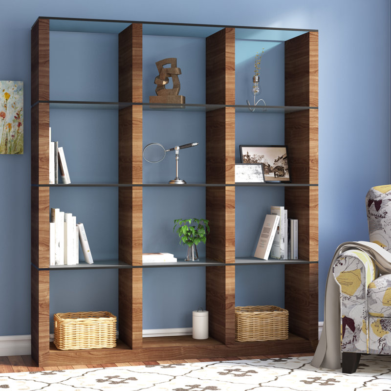 Yannick Bookcase, Medium Walnut