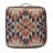 Rhine Southwestern Geometric Hand-Made Square Ottoman Pouf
