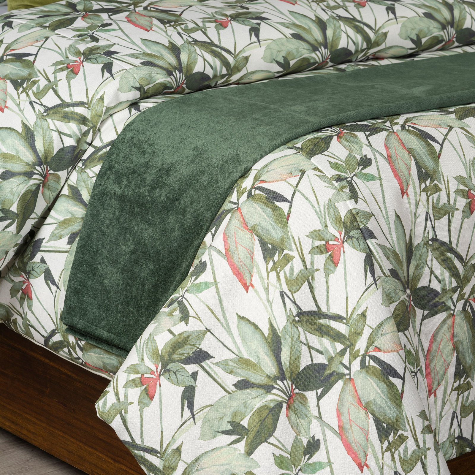 Chambliss Throw Blanket, Queen, Emerald