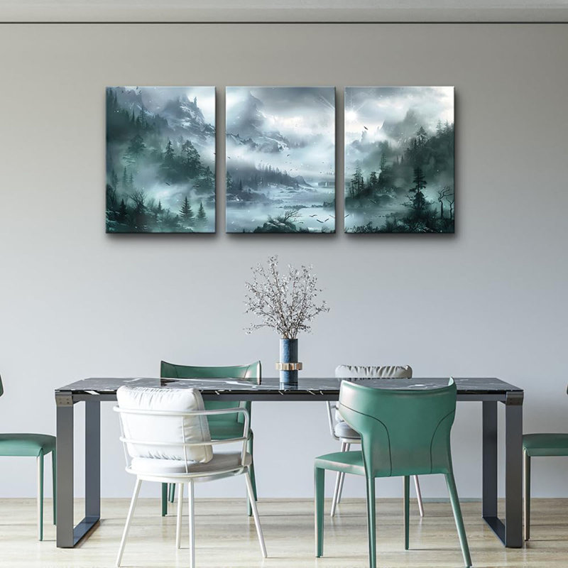 3 Piece Wrapped Canvas Print