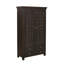 Armoire haute Torkel - Brun antique