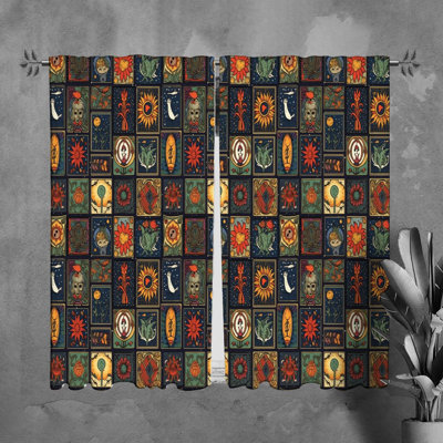 Paire de rideaux obscurcissant en polyester Marieli