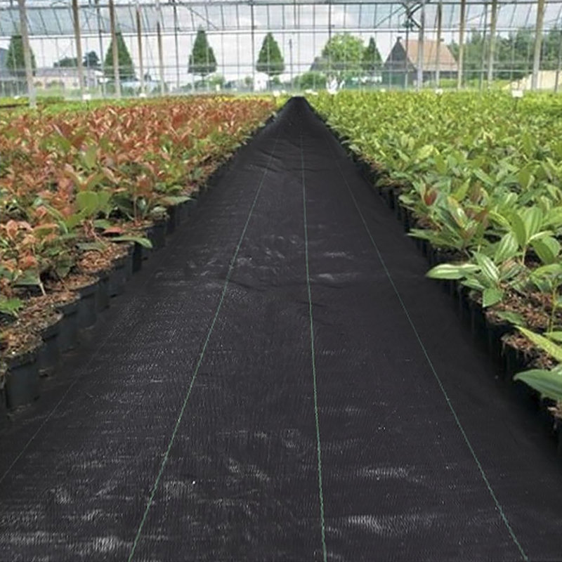 Jardin paysager 3Oz avec barrière anti-mauvaises herbes tissée PP, 6 pi x 250 pi