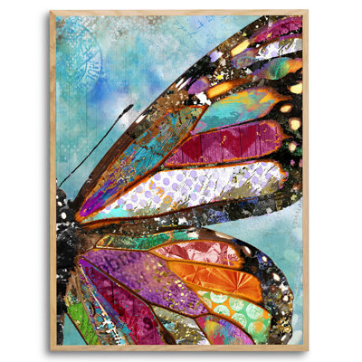 Woodland Butterfly Wing Print by Jennifer Lambein