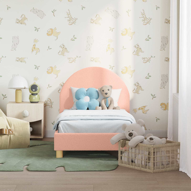 Bed Frame, Cot Bed / Toddler (70 x 140cm), Pink