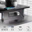 Gaming Desk With Storage, Computer Table With Power Outlets And Led Lights,For Home And Office