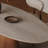 Household oval-shaped rock slab dining table-1611232571