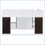 Lit mezzanine double avec maisonnette et rangement-1398471881