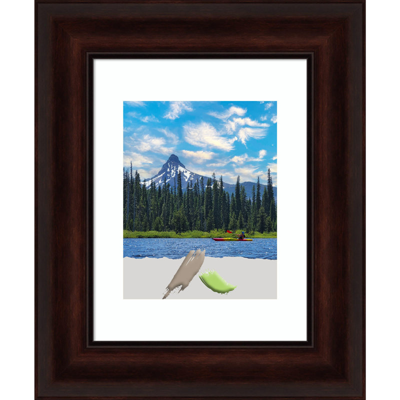 Earney Brown Picture Frame with Mat