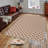 Luxurious Woven Area Rug, 5.9 x 9.2 ft, 100% Polyester, Antibacterial | Non-Slip PVC Felt Dot Underside, 0.3 in Pile Height | Machine Washable, 3D Digital Print, Perfect for Living Room & Bedroom Décor-112546440
