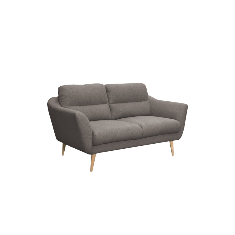 Rosales Odense 2 Seater Upholstered Loveseat, 2, Dark Grey