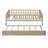 Wood Daybed With Trundle And Fence Guardrails-1441069261-1441069262