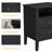 Amberrae 2 Drawer Nightstand-490617435