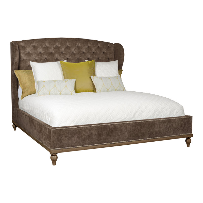 Emma King Bed, Nadia Earth, Hampton, Yes