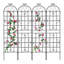 Treillis de jardin en métal et fer antirouille pour plantes d'escalade-990454005-990454004