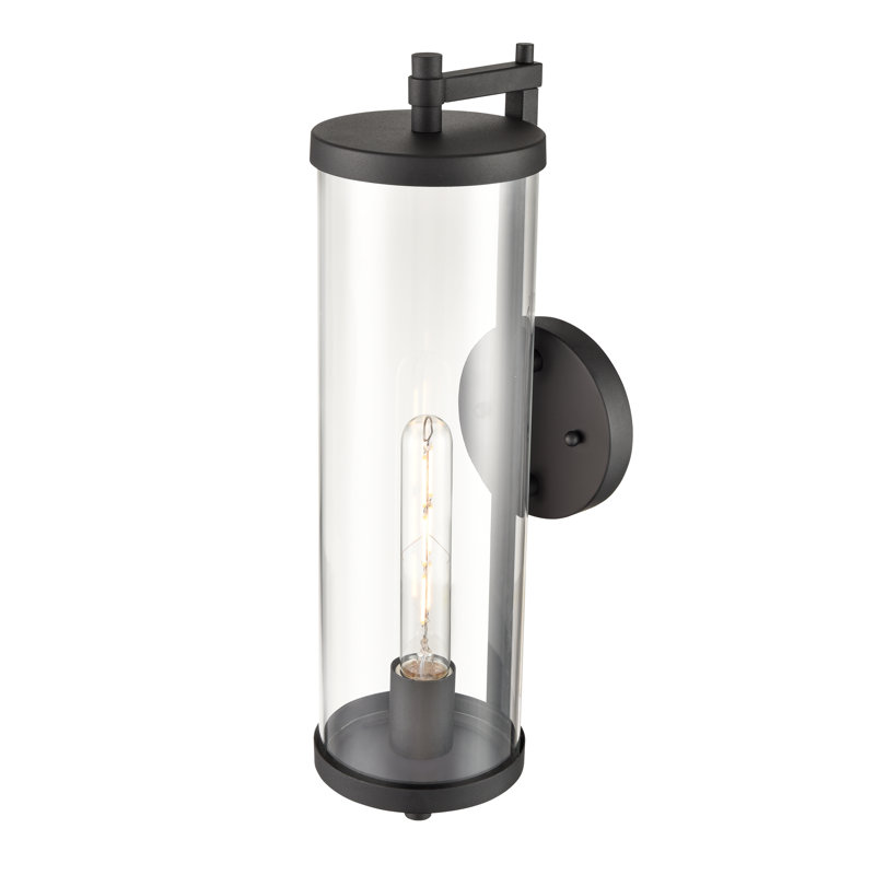 Kaytlin 1 Light Outdoor Wall Sconce, 18" H x 5" W x 7.1" D