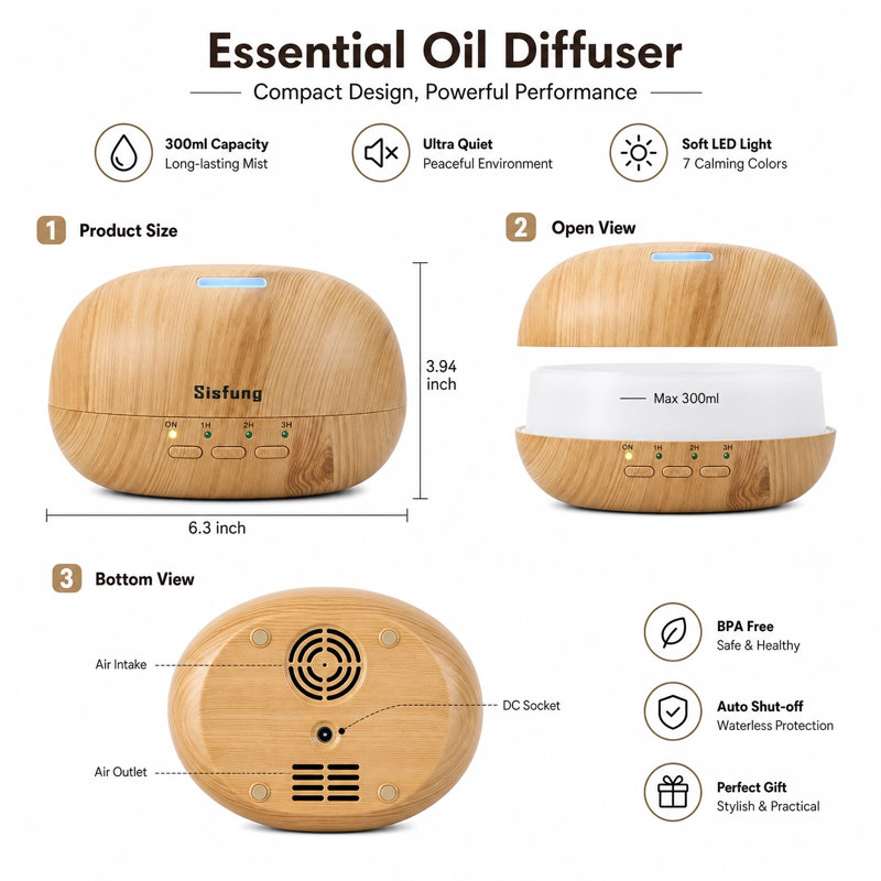 Plug-in Essential Oil Diffusers