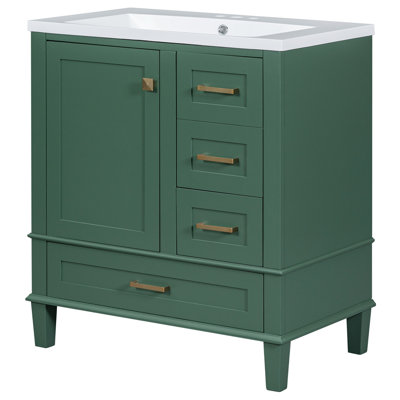 Meuble-lavabo simple avec plateau Milijana 18,11