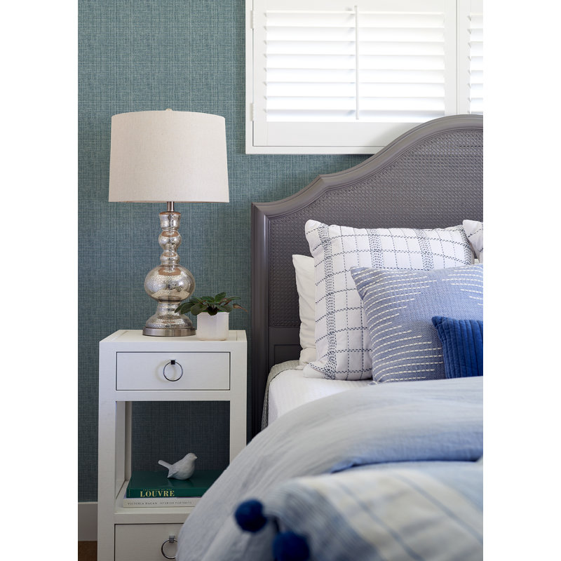 Quartney Wallpaper Roll, Blue
