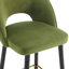 Avren Upholstered Counter Stool with Metal Frame-2074362422