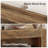  70.9-Inch Dark Brown Console Tables, Farmhouse Entryway Table-1251091009