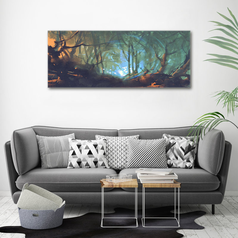 Mystical Forest - No Frame Print on Canvas