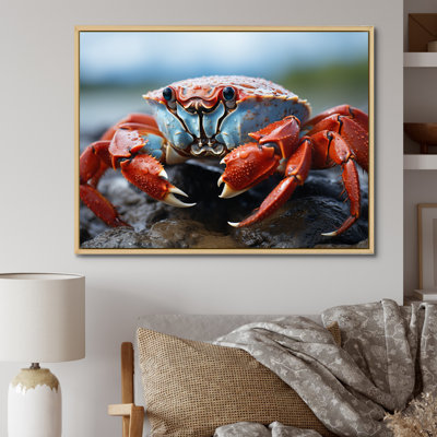 Crab Coastal Guardian sur toile
