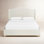 Allis Upholstered Wingback Bed