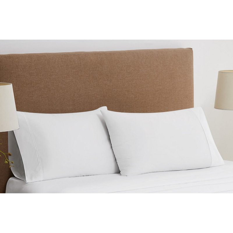 Vince Camuto 1200TC CVC Cooling Pillowcase Pair, Queen Pillowcase, Light Blue