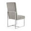 Chaise en velours Element-1983062481