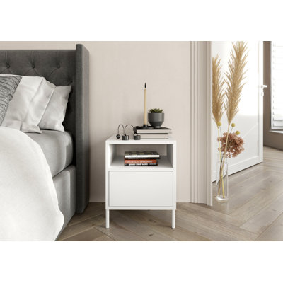 Caola 41cm W Bedside Table