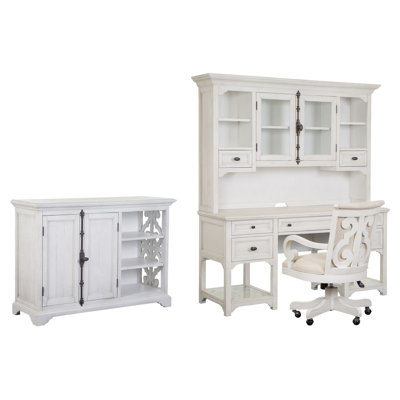 Insa Desk And Hutch With Chair