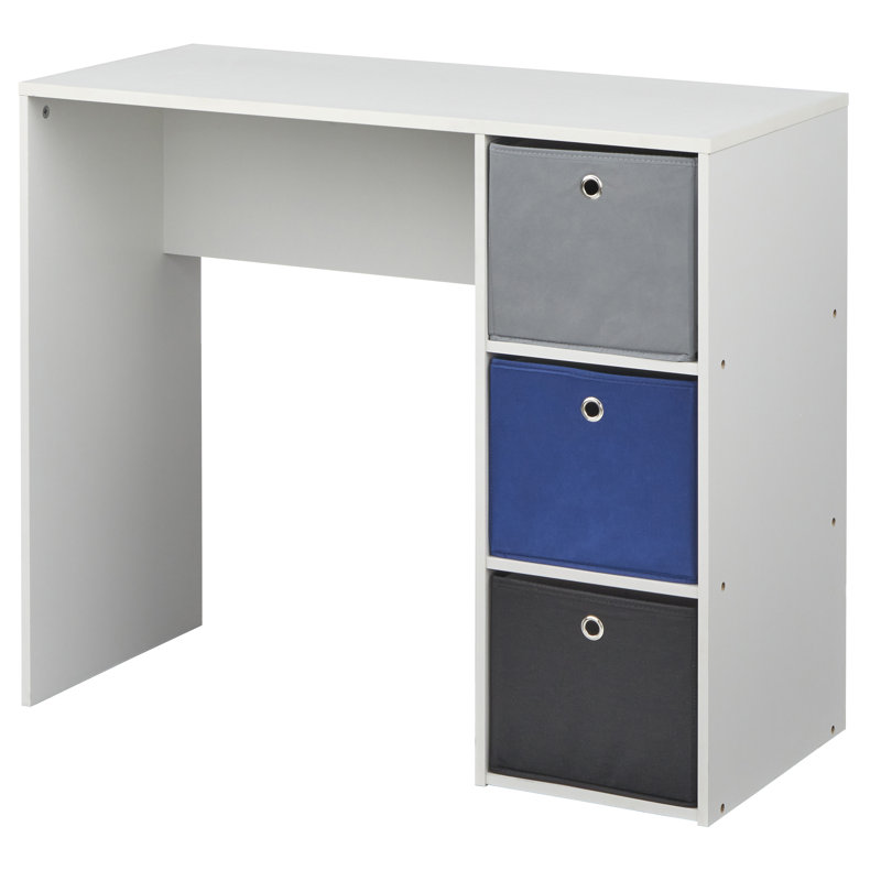 Massumah Writing Desk, Blue / Black / Gray