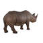 Statue de rhinocéros grandeur nature