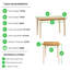 Alissah Rectangular 180Cm L Restaurant Table