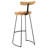 Bonnita Counter Stool with Metal Frame-1289413523