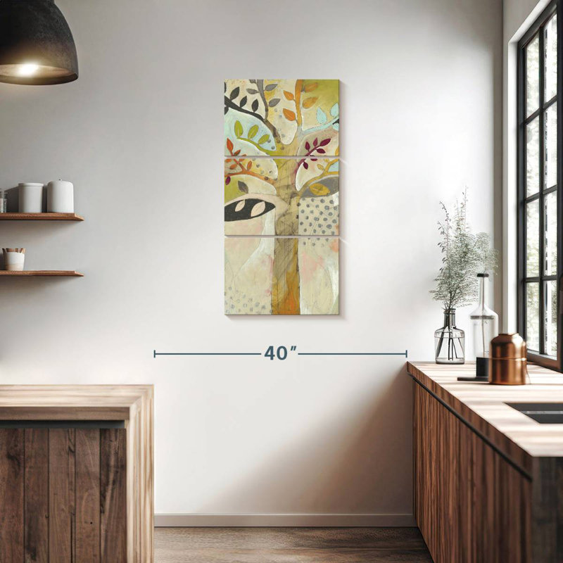 Forest Spectrum II, 38" H x 18" W