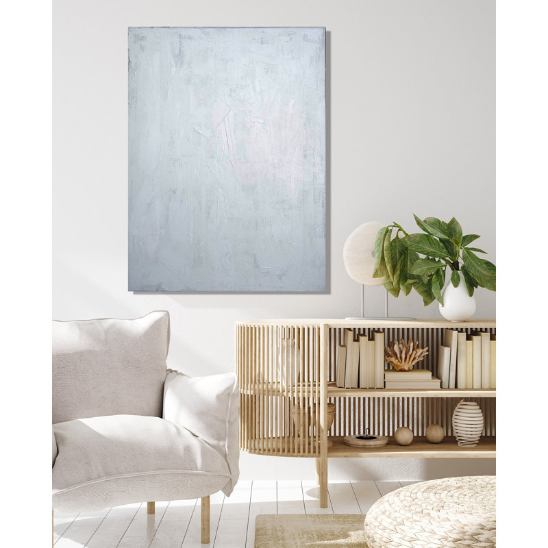 Print, Brown Framed Canvas, 48" H x 36" W x 1.75" D