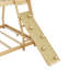 Twin over Queen House Bunk Bed with Climbing Nets and Climbing Ramp-1654774870
