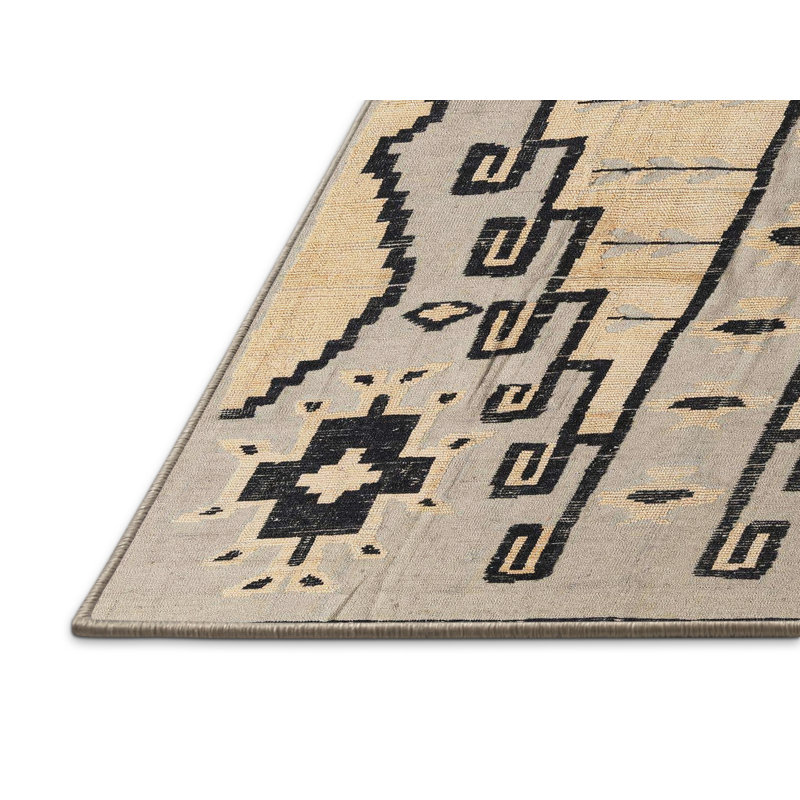 Abstract Indoor Rug, Rectangle 7' x 9'