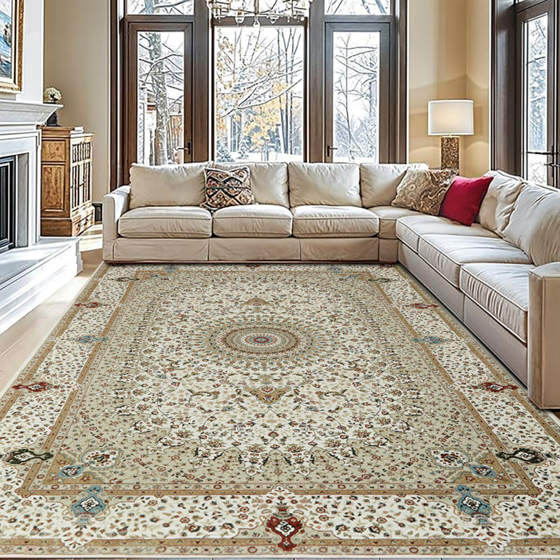 Vintage Look Shag Area Rug, Rectangle 80 x 150 cm
