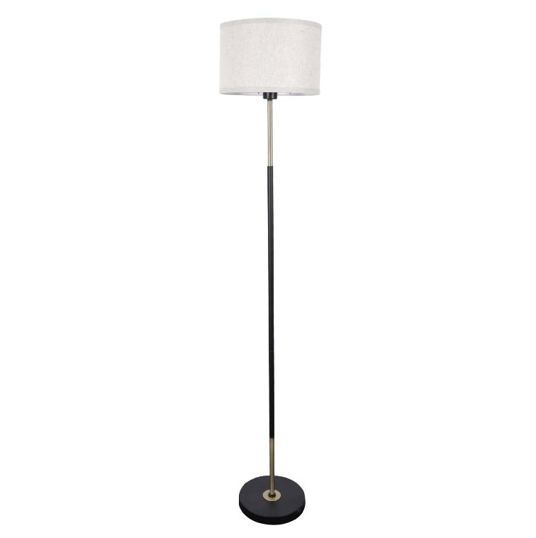 152.4cm Black/Gold Traditional Floor Lamp