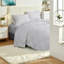 Ensembles de literie en coton sans plumes, densité de tissage 300, confort douillet pour l'hiver