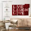 Red Live Laugh Love-107996646