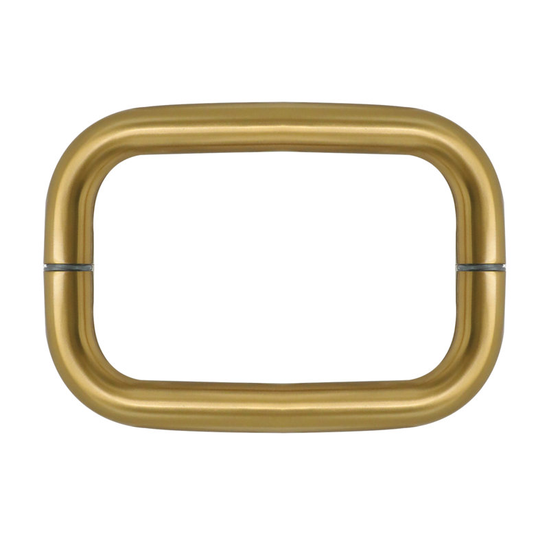 Poignée de porte de douche, Plaqué or