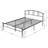 Breeona 37.2" Steel Bed Frame-1159939902